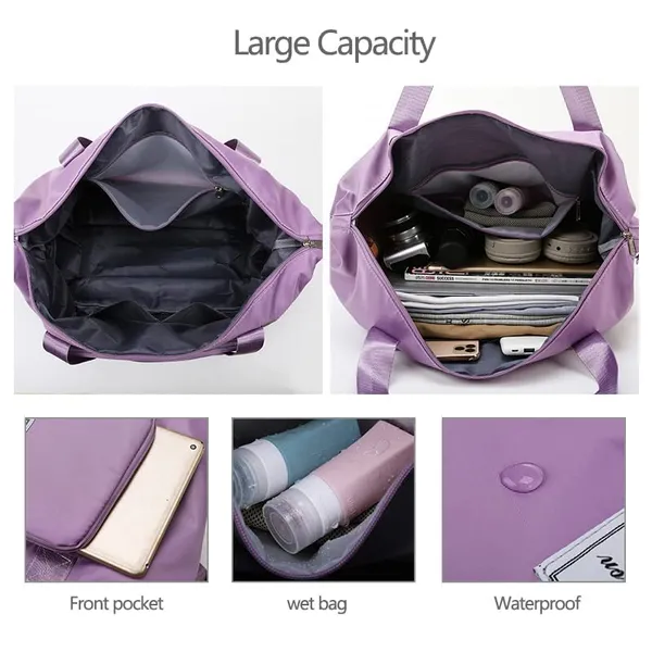 Foldable_Duffle_Bag_For_Travelling_|_Waterproof_And_Large_Travel_Bag_For_Women_Luggage_|_Expandable_&_Multipurpose_Large_Capacity_Weekender_Carry_Bag_For_Women_Travel_(Purple)