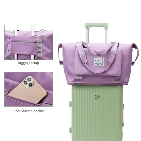 Foldable_Duffle_Bag_For_Travelling_|_Waterproof_And_Large_Travel_Bag_For_Women_Luggage_|_Expandable_&_Multipurpose_Large_Capacity_Weekender_Carry_Bag_For_Women_Travel_(Purple)