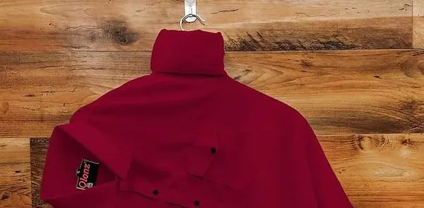Rebelify_Dual_Pocket_Cotton_Casual_Shirt_for_Men_�_Comfortable,_Stylish_Cargo_Shirt_for_Everyday_Wear_Maroon