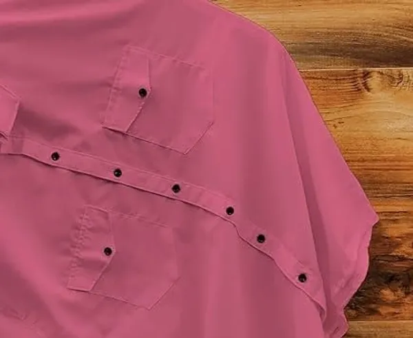 Rebelify_Dual_Pocket_Cotton_Casual_Shirt_for_Men_�_Comfortable,_Stylish_Cargo_Shirt_for_Everyday_Wear_Pink