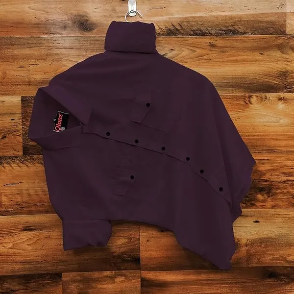 Rebelify_Dual_Pocket_Cotton_Casual_Shirt_for_Men_�_Comfortable,_Stylish_Cargo_Shirt_for_Everyday_Wear_Purple