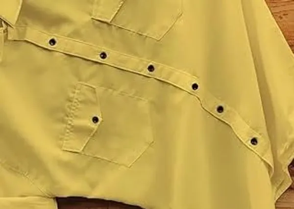 Rebelify_Dual_Pocket_Cotton_Casual_Shirt_for_Men_-_Stylish_Cargo_Type_Cotton_Shirt_for_Everyday_Wear_Yellow