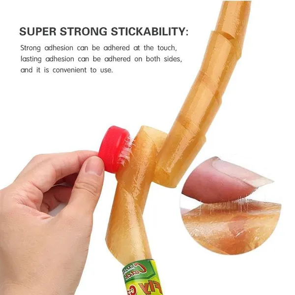 _Fly_Catch_Trap_Ribbon_Strip_Tape,_Sticky_Super_Fly_Catch_Trap_Hanging,_Paper_Adhesive_Rolls_For_Fruit_Flies,_Bug,_Insect,_Pest,_Mosquito,_Plant,_Home,_Non-Toxic_&_Disposable_(Fly_Catch_Trap)