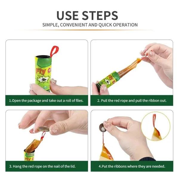 _Fly_Catch_Trap_Ribbon_Strip_Tape,_Sticky_Super_Fly_Catch_Trap_Hanging,_Paper_Adhesive_Rolls_For_Fruit_Flies,_Bug,_Insect,_Pest,_Mosquito,_Plant,_Home,_Non-Toxic_&_Disposable_(Fly_Catch_Trap)