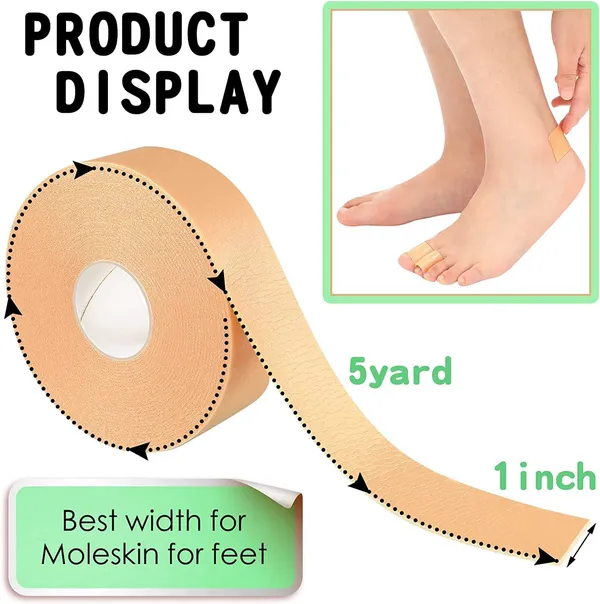 Waterproof_Foot_Care_Sticker_Heel_Grip_Tape_Foot_Care_Protector_Anti_Slip_Feet_Pad_Adhesive_Heel_Insole_Cushion_Shoe_Tape_For_Skin_Tape_Bandages_(Pack_Of_1)