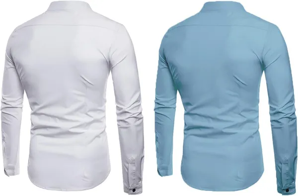Rebelify_Men_Solid_Casual_Mandarin_Collar_Shirt_||_Combo_Shirt_(Pack_of_2)_Sky_Blue,_White