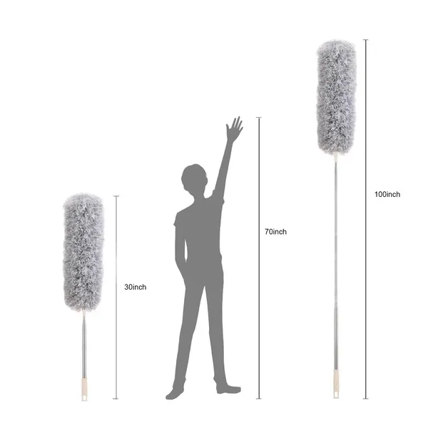 _Microfiber_Feather_Duster_Bendable_&_Extendable_Fan_Cleaning_Duster_With_100_Inches_Expandable_Pole_Handle_Washable_Duster_For_High_Ceiling_Fans,_Window_Blinds,_Furniture_(Grey)_(Grey-102)