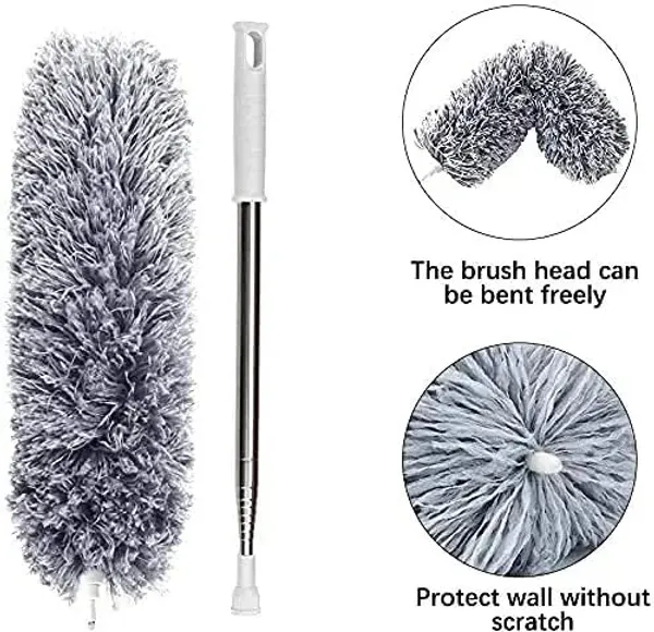 _Microfiber_Feather_Duster_Bendable_&_Extendable_Fan_Cleaning_Duster_With_100_Inches_Expandable_Pole_Handle_Washable_Duster_For_High_Ceiling_Fans,_Window_Blinds,_Furniture_(Grey)_(Grey-102)