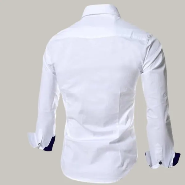 Rebelify_Men's_Cotton_Blend_Collared_Neck_Button-Down_Full_Sleeve_Regular_Fit_Solid_Casual_Shirt_-_Stylish_Comfortable_Shirt_for_Everyday_Wear
