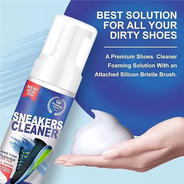 _Quick_Shoe_Cleaning_Kit_|_Shoe_Sneaker_Cleaner_For_White_Shoes_|_Foam_Sneaker_Cleaning_Kit_|_Suitable_For_Nubuck,_Canvas,_Knit,_Trainers_&_Sports_Shoes_|_With_Brush,150_Ml_(Shoes_Cleaner_Foam)