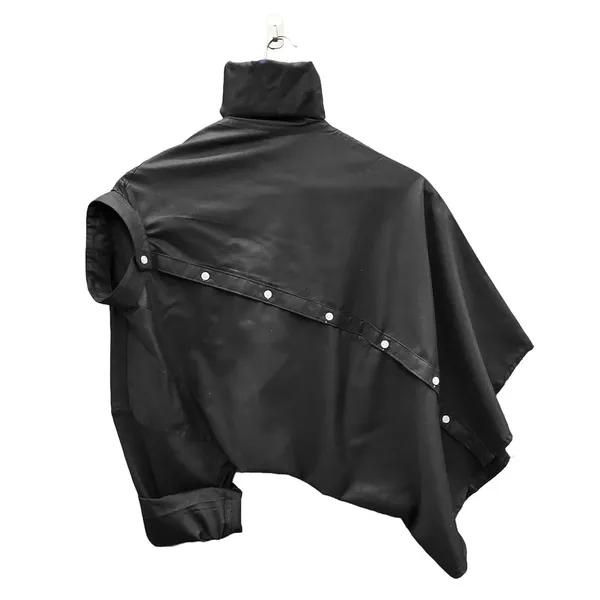 Rebelify_Men's_Chinese_Collar_Shirt_-_Modern_Stand-Up_Collar,_Slim_Fit,_Casual_&_Semi-Formal_Shirt_Black