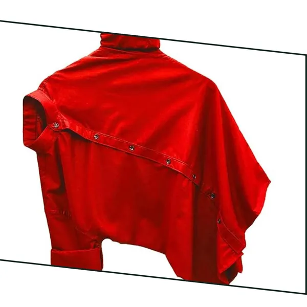 Rebelify_Men's_Chinese_Collar_Shirt_-_Modern_Stand-Up_Collar,_Slim_Fit,_Casual_&_Semi-Formal_Shirt_Red