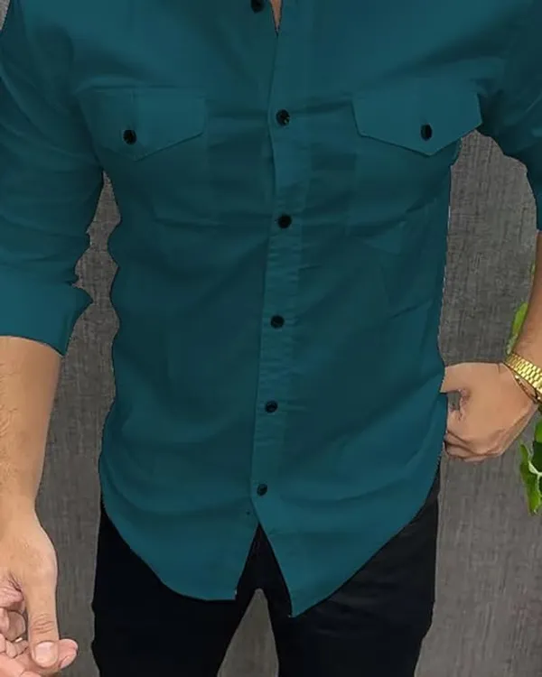 Rebelify_Double_Pocket_with_Flap_Men_Casual_Cotton_Shirt_||_Dual_Pocket_Shirt_Shirt