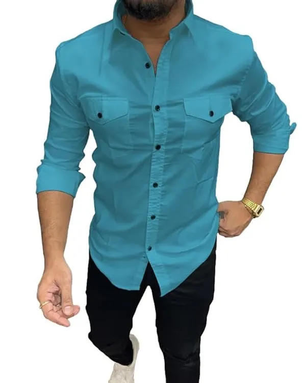 Rebelify_Double_Pocket_with_Flap_Men_Casual_Cotton_Shirt_||_Dual_Pocket_Shirt_Shirt