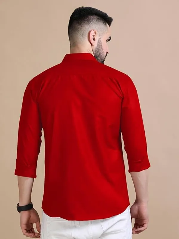 Rebelify_Men's_Cotton_Blend_Shirt_with_Pockets_Full_Sleeves_Collared_Neck_Solid_Pattern_Botton_Down_Closure_Relaxed_Fit_and_Standard_Length