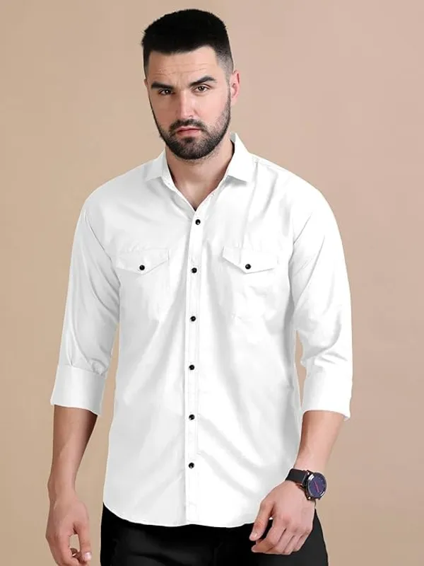 Rebelify_Men's_Cotton_Blend_Shirt_with_Pockets_Full_Sleeves_Collared_Neck_Solid_Pattern_Botton_Down_Closure_Relaxed_Fit_and_Standard_Length_White