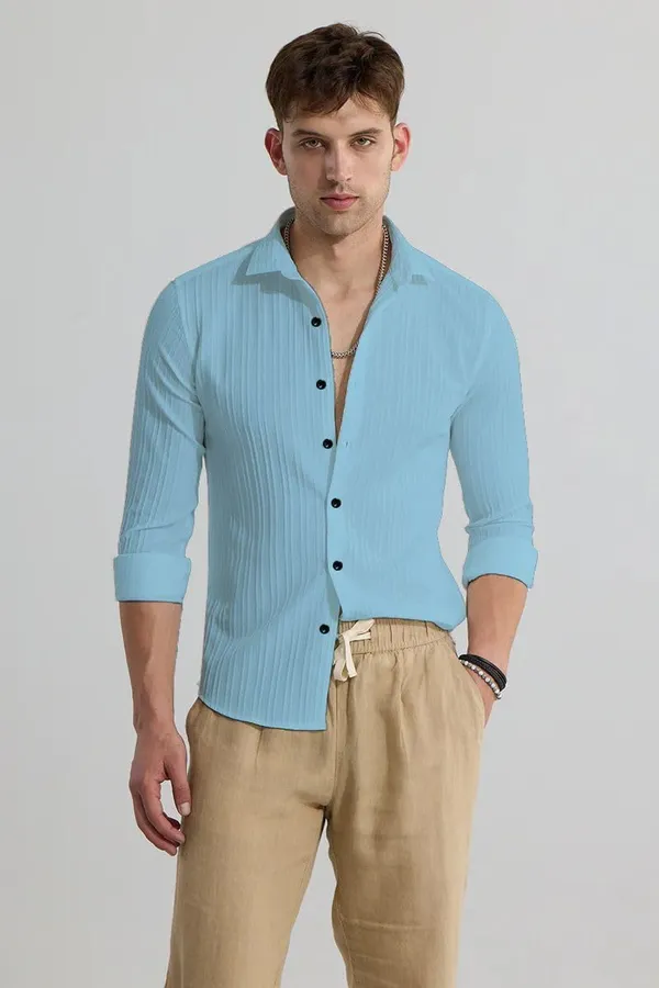 Rebelify_Men's_Cotton_Blend_Regular_Fit_Self_Design_Casual_Shirt_with_Spread_Collar,_Full_Sleeve_Light_Blue