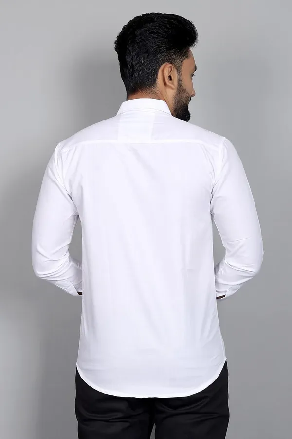 Rebelify_Men�s_Cotton_Blend_Regular_Fit_Solid_Casual_Shirt,_Spread_Collar_Full_Sleeve_Shirt_for_Men_Stylish_Office_White
