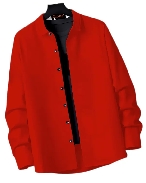 Rebelify_Men's_Cotton_Blend_Regular_Fit_Solid_Spread_Collar_with_Full_Sleeve_Casual_Shirt_Red