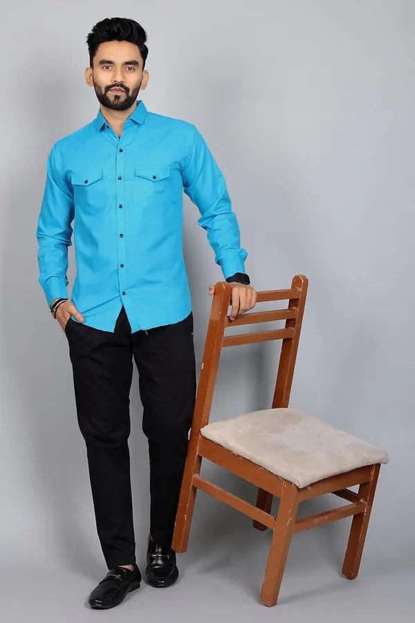 Rebelify_Men�s_Cotton_Blend_Solid_Spread_Collar_Regular_Fit_Full_Sleeve_Casual_Shirt_for_Everyday_Wear,_Office,_Travel_and_Outings