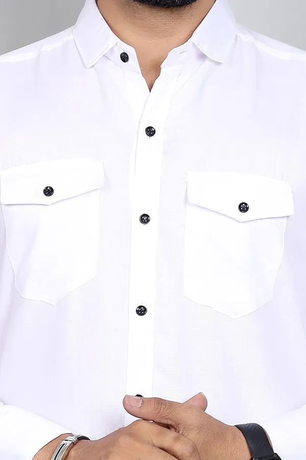 Rebelify_Men�s_Cotton_Blend_Solid_Spread_Collar_Regular_Fit_Full_Sleeve_Casual_Shirt_for_Everyday_Wear,_Office,_Travel_and_Outings_White
