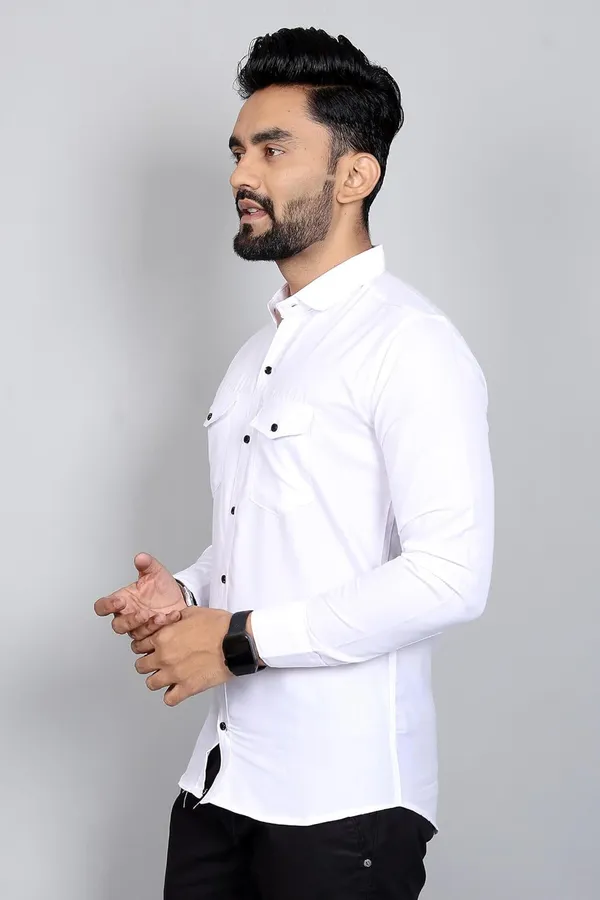 Rebelify_Men�s_Cotton_Blend_Solid_Spread_Collar_Regular_Fit_Full_Sleeve_Casual_Shirt_for_Everyday_Wear,_Office,_Travel_and_Outings_White