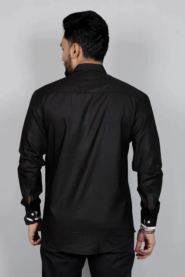 Rebelify_Men�s_Cotton_Blend_Regular_Fit_Solid_Spread_Collar_Casual_Shirt_with_Full_Sleeves,_Ideal_and_Office_Use_White