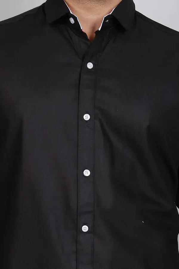 Rebelify_Men�s_Cotton_Blend_Regular_Fit_Solid_Spread_Collar_Casual_Shirt_with_Full_Sleeves,_Ideal_and_Office_Use_White