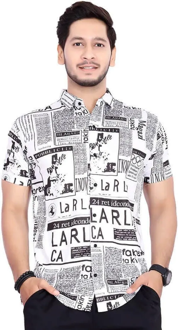 Rebelify_Men's_Lycra_Blend_Regular_Fit_Printed_with_Spread_Collar_Half_Sleeve_Casual_Shirt,_Soft_Stretchable_and_Comfortable_Shirt_for_Men