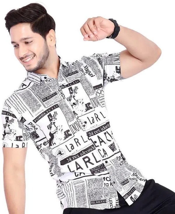Rebelify_Men's_Lycra_Blend_Regular_Fit_Printed_with_Spread_Collar_Half_Sleeve_Casual_Shirt,_Soft_Stretchable_and_Comfortable_Shirt_for_Men