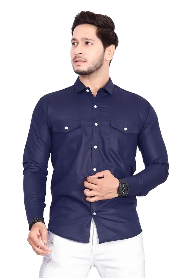 Rebelify_Double_Pocket_Men_Regular_Fit_Solid_Spread_Collar_Casual_Shirt_(X-Large,_Blue)
