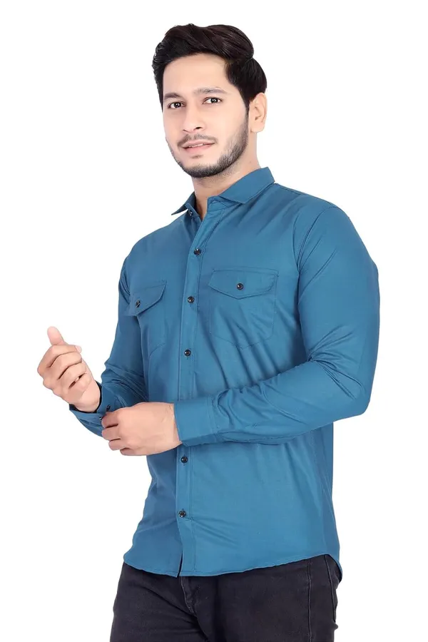 Rebelify_Men's_Cotton_Shirt_with_Pockets_Full_Sleeves_Spread_Collar_Solid_Pattern_Botton_Down_Closure_Regular_Fit_and_Standard_Length