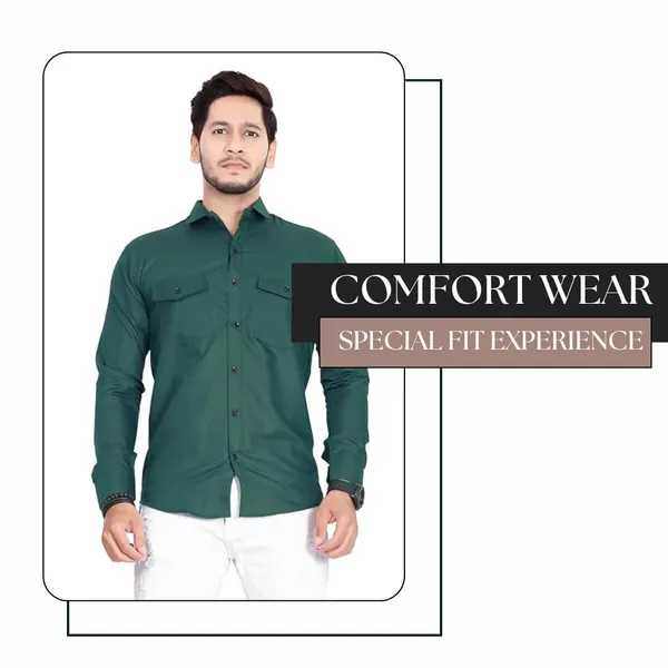 Rebelify_Double_Pocket_Men_Regular_Fit_Solid_Spread_Collar_Casual_Shirt_(X-Large,_Green)
