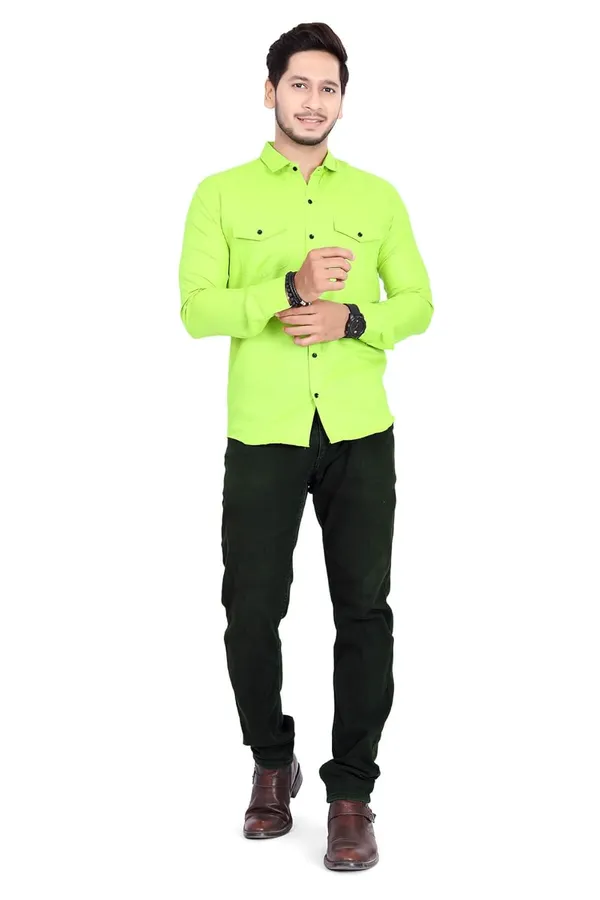 Rebelify_Double_Pocket_Men_Regular_Fit_Solid_Spread_Collar_Casual_Shirt_(X-Large,_Pista)