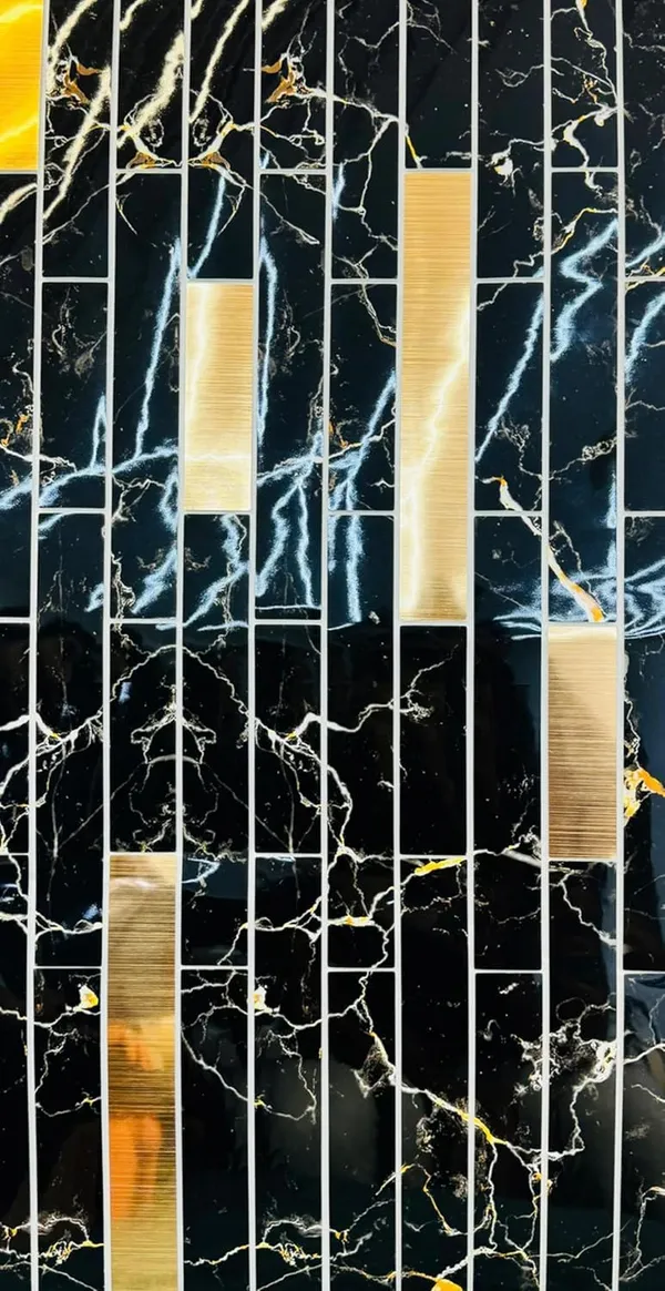 _3D_Pe_Foam_Stunning_Brick_Wallpaper_Panels_Sticker,_Easy_Installation_&_Removal,_Easy_Cleaning_For_Home_Hotel_Living_Room_Bedroom_Cafe_Decor.(30_X_60_Cm)_(Black_Marble_Gold_Striped,_20)