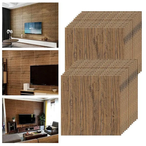 _3D_Design_Wallpaper_For_Walls,_Self_Adhesive_Pe_Foam_Brick_Design_Stickers/Diy_For_Wall_For_Living_Room_Decor_Home,_Hotel,_Bedroom_Cafe_(70_X_70Cm,_Appx._5.8Sq_Feet)_(Dark_Wooden,_40)