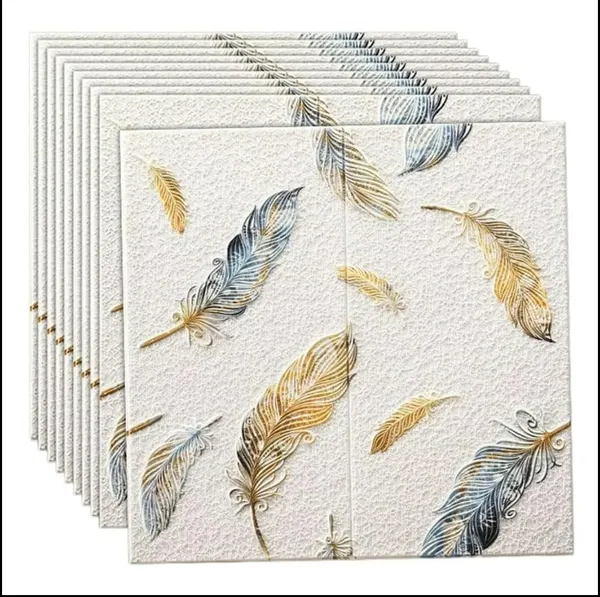_3D_Design_Wallpaper_For_Walls,_Self_Adhesive_Pe_Foam_Brick_Design_Stickers/Diy_For_Wall_For_Living_Room_Decor_Home,_Hotel,_Bedroom_Cafe_(70_X_70Cm,_Appx._5.8Sq_Feet)_(Feather_White,_1)