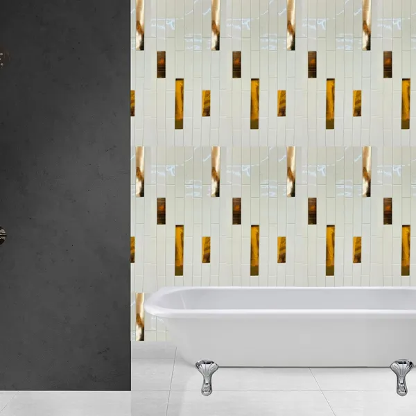 _3D_Pe_Foam_Stunning_Brick_Wallpaper_Panels_Sticker,_Easy_Installation_&_Removal,_Easy_Cleaning_For_Home_Hotel_Living_Room_Bedroom_Cafe_Decor.(30_X_60_Cm)_(White_Gold_Striped,_20)