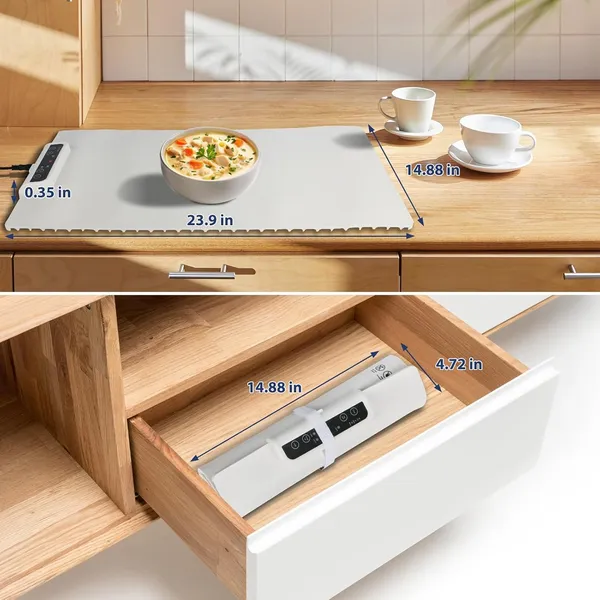 _Silicone_Electric_Warming_Mat_For_Food_Heating_Tray_&_Food_Warmer_Mat,_Adjustable_Temperatures_Control_Heating_Mat_For_Getting_Home_Late_Versatile_Food_Warmer.
