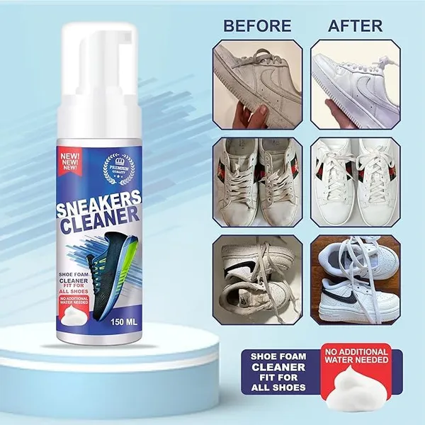 _Quick_Shoe_Cleaning_Kit_Shoe_Cleaner_&_Medium_Bristle_Shoe_Brush,_White_Shoe_Cleaning_Kit,_Shoe_Cleaner_Kit_For_Sneaker_&_Sports_Shoes_Cleaner_Foam_Spray_-_150_Ml_(Pack_Of_2)