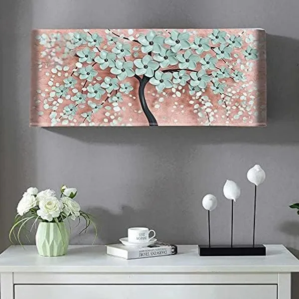 Printed_Color_Air_Conditioning_Dust_Cover_Waterproof_Folding_Ac_Covers_For_Split_For_1.5_Ton_Indoor_Unit_(Size:38_X_12_X_9_In)_(Tree)