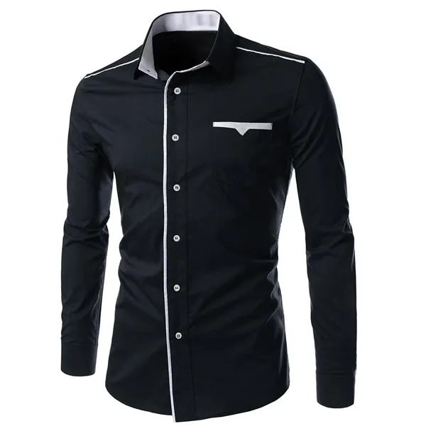 Rebelify_Men_Regular_Fit_Solid_Casual_Shirt_with_Pocket