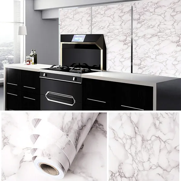 _Self_Adhesive_Marble_Wallpaper_(60_X_200_Cm)_Kitchen_Wallpaper_Oil_Proof_&_Waterproof_Wallpaper_For_Cabinet_Makeover,_Almirah,_Plastic_&_Wooden_Tabletop,_Wardrobe_(Pack_Of_2,_White)