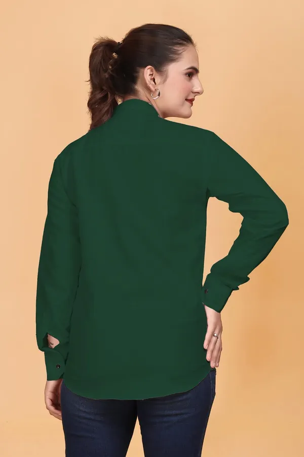 Rebelify_Women_Double_Pocket_with_Flap_Cotton_Casual_Shirt