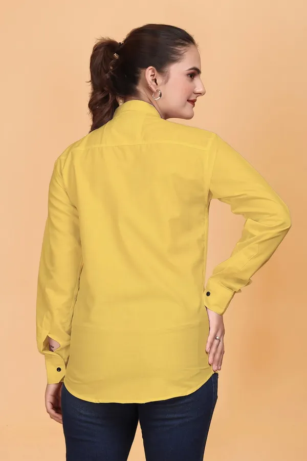 Rebelify_Women_Double_Pocket_with_Flap_Cotton_Casual_Shirt