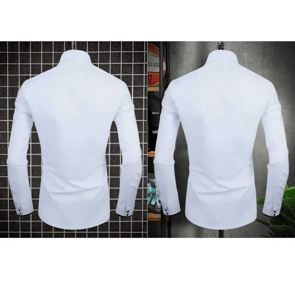 Rebelify_Men's_Cotton_Blend_Regular_Relaxed_Fit_Collared_Neck_Formal_Casual_Wear_Full_Sleeve_Shirt_Size_S_to_XL_White
