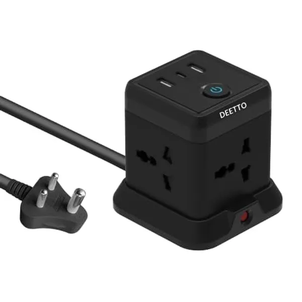 Extension_Board_With_Usb_C_Port_With_Universal_Sockets_And_Usb_20W_Fast_Charging_Ports_With_Surge_Protector_Adapter_Safety_Shutter-Multi_Plug_Socket_(4_Socket_+_2_Usb_+_1_Type_C_Black)