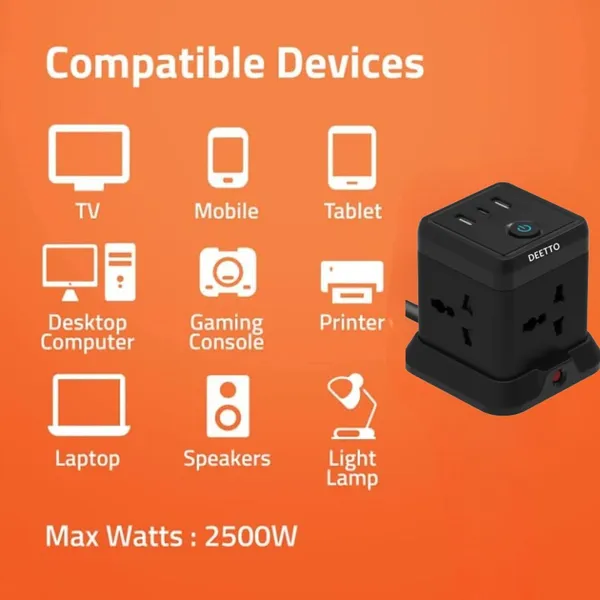 Extension_Board_With_Usb_C_Port_With_Universal_Sockets_And_Usb_20W_Fast_Charging_Ports_With_Surge_Protector_Adapter_Safety_Shutter-Multi_Plug_Socket_(4_Socket_+_2_Usb_+_1_Type_C_Black)