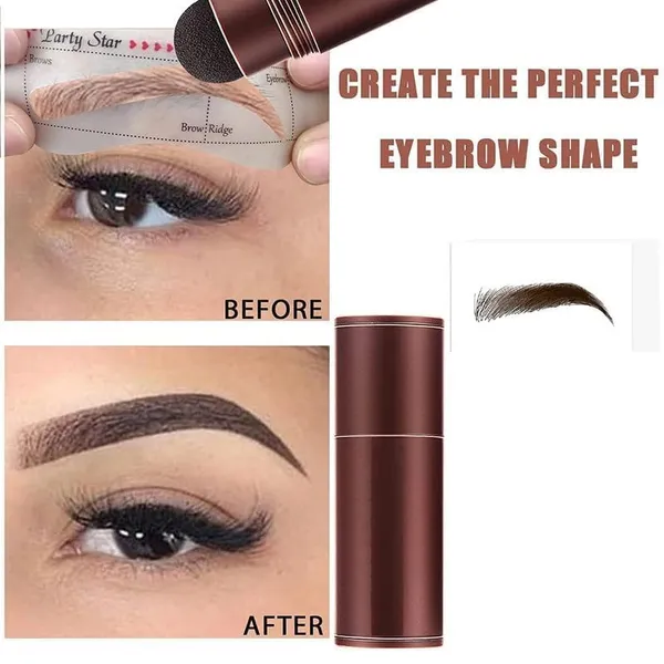 _Hairline_Powder_Stick,Hair_Shadow_Powder_Root_Touch_Up_Powder,_Waterproof_Hair_Shading_Sponge_Pen_Hair_Filler_Powder_For_Cover_Gray_Hair_Root,_Hair_Touch-Up,_Thin_Hair_(Brown,_4_Gram)