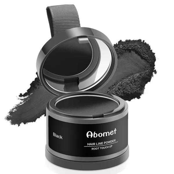 _Hairline_Powder_Stick,Hair_Shadow_Powder_Root_Touch_Up_Powder,_Waterproof_Hair_Shading_Sponge_Pen_Hair_Filler_Powder_For_Cover_Gray_Hair_Root,_Hair_Touch-Up,_Thin_Hair_(Gloss_Black)